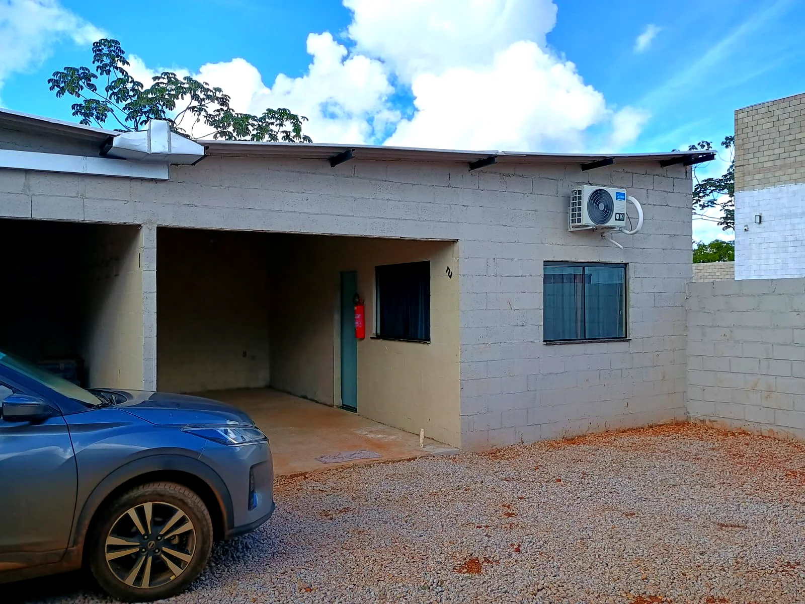 Vista externa da Pousada Vale do Jamacá em Chapada dos Guimarães, Mato Grosso